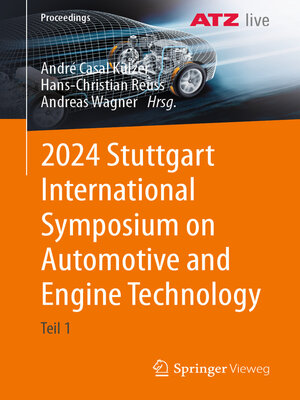 cover image of 2024 Stuttgart International Symposium on Automotive and Engine Technology, Teil 1